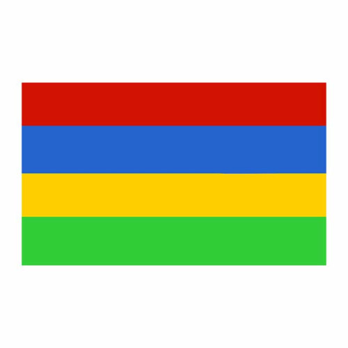 Mauritius Flag Cardboard Cutout Mauritius Flag Cardboard Cutout
