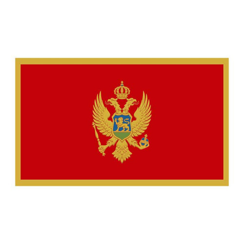 Montenegro Flag Cardboard Cutout Montenegro Flag Cardboard Cutout