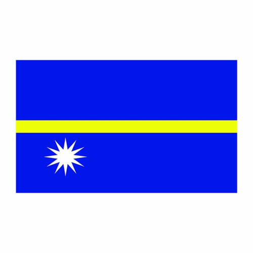 Nauru Flag Cardboard Cutout Nauru Flag Cardboard Cutout