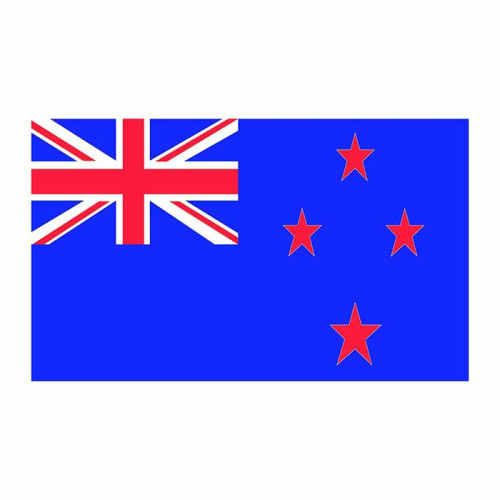 New Zealand Flag Cardboard Cutout New Zealand Flag Cardboard Cutout