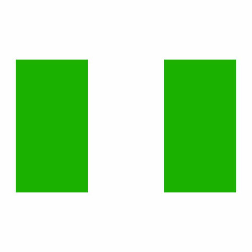 Nigeria Flag Cardboard Cutout Nigeria Flag Cardboard Cutout