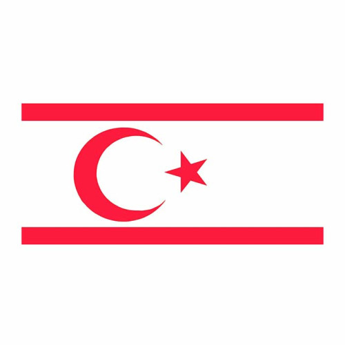 North Cyprus Flag Cardboard Cutout North Cyprus Flag Cardboard Cutout