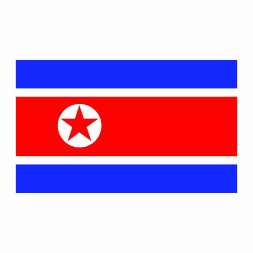 North Korea Flag Cardboard Cutout North Korea Flag Cardboard Cutout