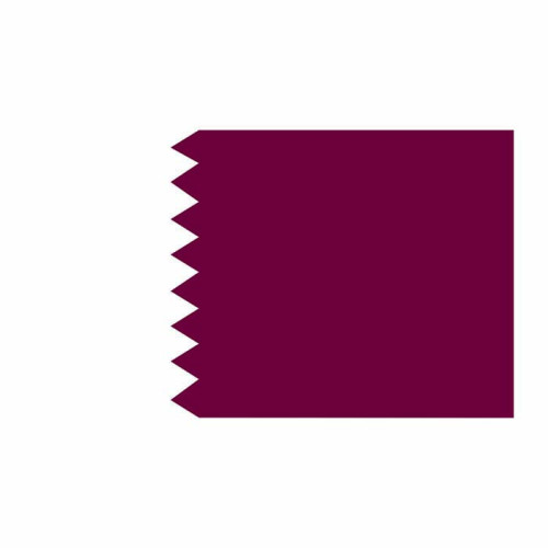 Qatar Flag Cardboard Cutout