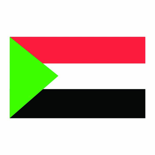 Sudan Flag Cardboard Cutout