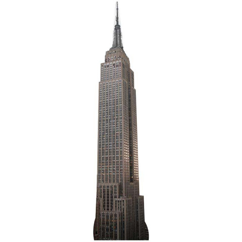 Empire State Building Cardboard Cutout Empire State Building Cardboard Cutout