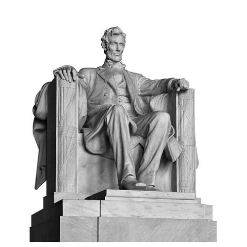 Lincoln Monument Cardboard Cutout Lincoln Monument Cardboard Cutout