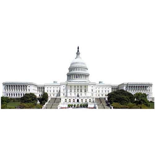 Us Capitol Building Cardboard Cutout