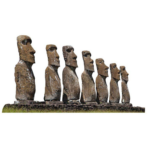 Easter Island Cardboard Cutout Easter Island Cardboard Cutout