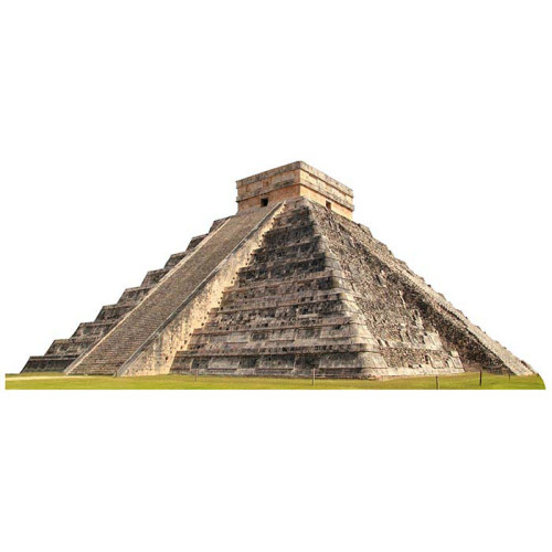 Myan Temple Cardboard Cutout Myan Temple Cardboard Cutout