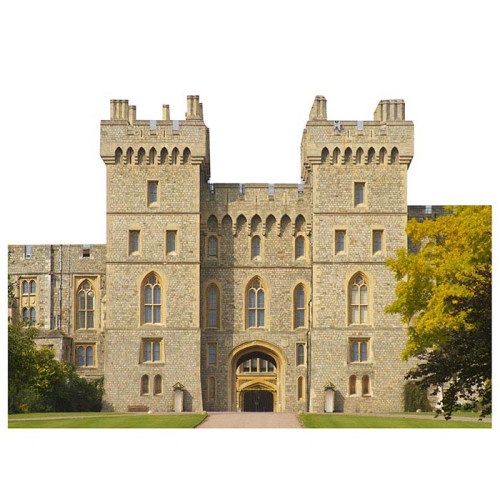 Windsor Castle Cardboard Cutout Windsor Castle Cardboard Cutout
