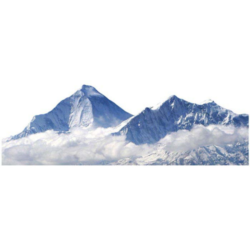 Dhaulagiri Nepal Cardboard Cutout Dhaulagiri Nepal Cardboard Cutout