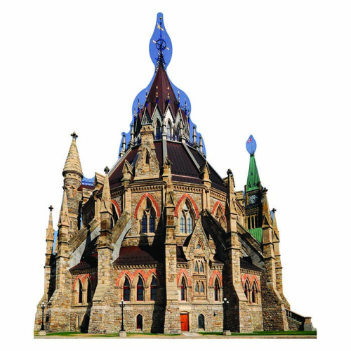 Library of Parliament Cardboard Cutout Library of Parliament Cardboard Cutout