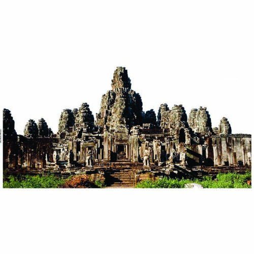 Angkor Thom Bayon Temple Cardboard Cutout Angkor Thom Bayon Temple Cardboard Cutout