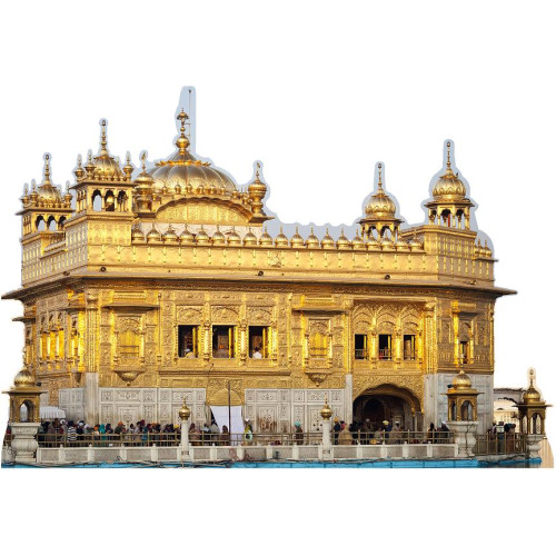 Golden Temple in Amritsar Cardboard Cutout