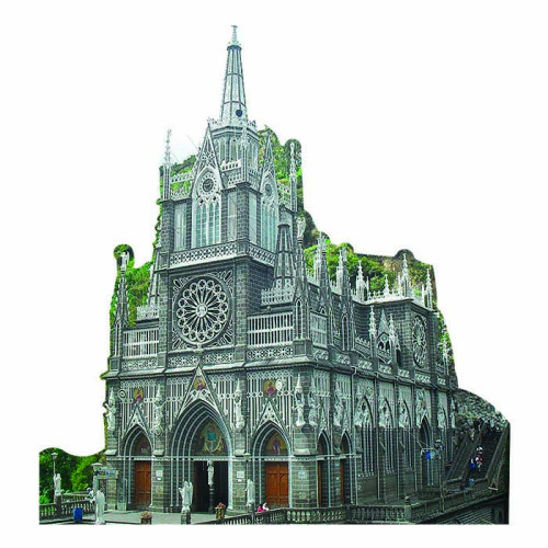 Las Lajas Sanctuary Cardboard Cutout Las Lajas Sanctuary Cardboard Cutout