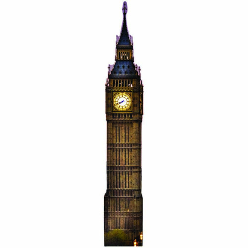 Big Ben Night Cardboard Cutout