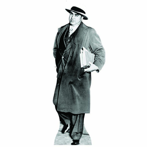 Al Capone Court Uniform Cardboard Cutout Al Capone Court Uniform Cardboard Cutout