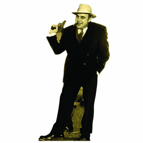 Al Capone Gun Cardboard Cutout Al Capone Gun Cardboard Cutout