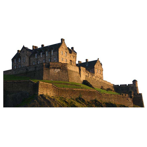 Edinburgh Castle Haunted Cardboard Cutout Edinburgh Castle Haunted Cardboard Cutout