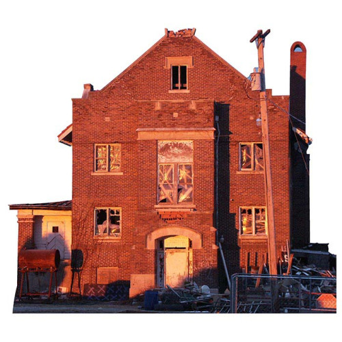 Ashmore Estates Haunted Cardboard Cutout Ashmore Estates Haunted Cardboard Cutout