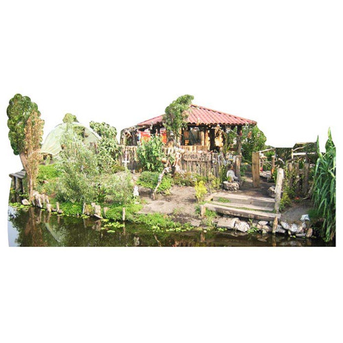 Island of Dolls Cardboard Cutout