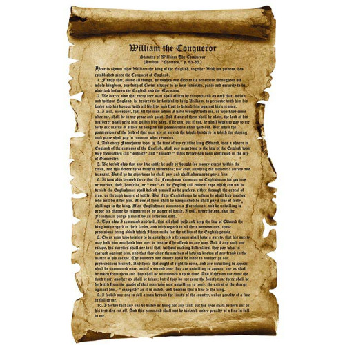 William the Conqueror Rules Cardboard Cutout William the Conqueror Rules Cardboard Cutout