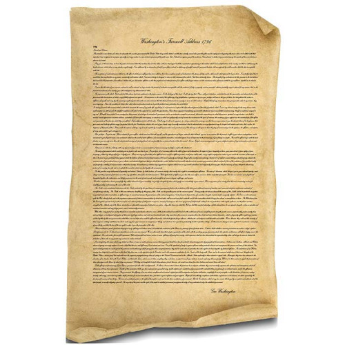 George Washington Farewell Address Cutout Cardboard Cutout George Washington Farewell Address Cutout Cardboard Cutout
