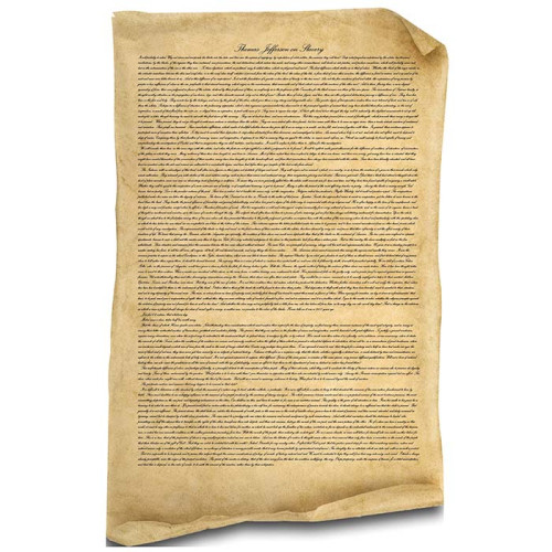 Jefferson on Slavery Cardboard Cutout Jefferson on Slavery Cardboard Cutout