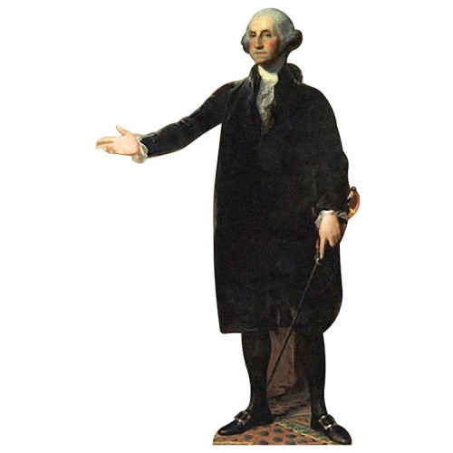 George Washington Painting Cardboard Cutout George Washington Painting Cardboard Cutout
