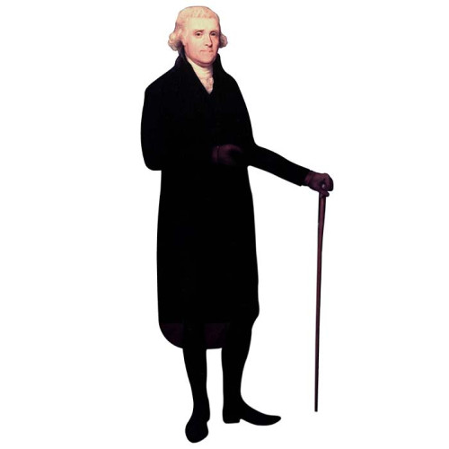 Thomas Jefferson 2 Cardboard Cutout