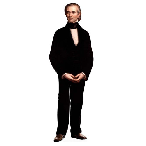 James Polk Cardboard Cutout James Polk Cardboard Cutout