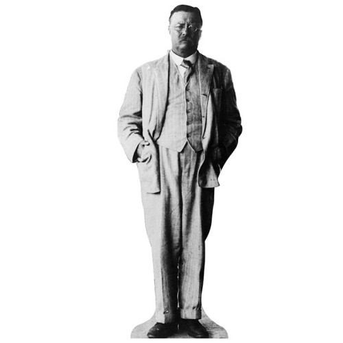 Theodore Roosevelt Gray Suit Cardboard Cutout Theodore Roosevelt Gray Suit Cardboard Cutout