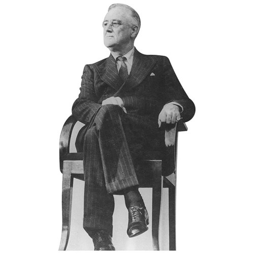 Franklin Roosevelt Chair Cardboard Cutout Franklin Roosevelt Chair Cardboard Cutout