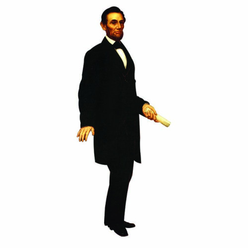 Abraham Lincoln Holding Document Cardboard Cutout Abraham Lincoln Holding Document Cardboard Cutout