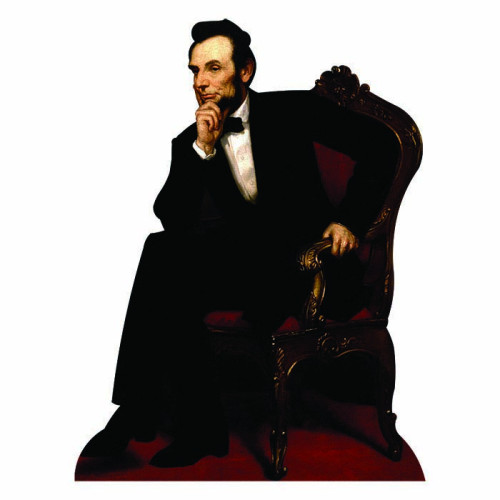Abraham Lincoln Sitting Cardboard Cutout Abraham Lincoln Sitting Cardboard Cutout