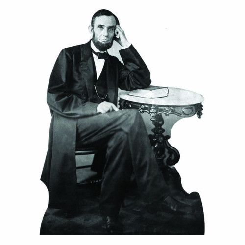 Abraham Lincoln Sitting At Table Cardboard Cutout Abraham Lincoln Sitting At Table Cardboard Cutout