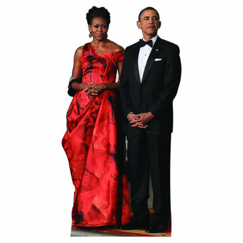 Michelle and Barack Obama Cardboard Cutout Michelle and Barack Obama Cardboard Cutout