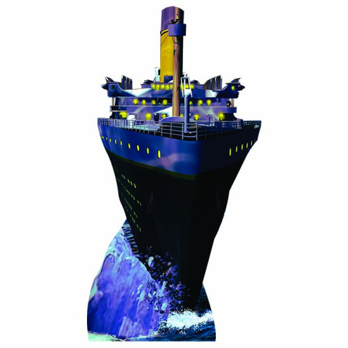 RMS Titanic Front Cardboard Cutout