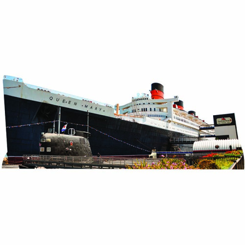 RMS Queen Mary Cardboard Cutout
