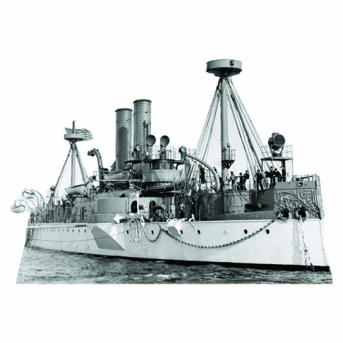 USS Maine Cardboard Cutout