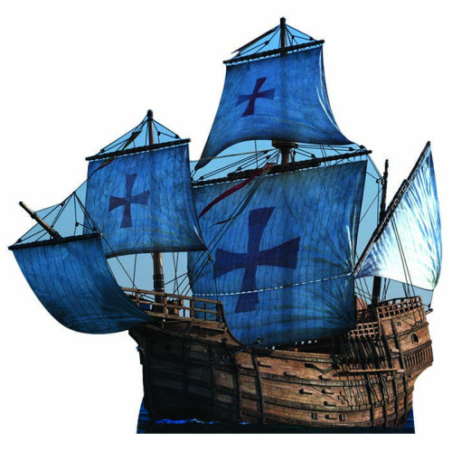The Santa Maria Cardboard Cutout The Santa Maria Cardboard Cutout