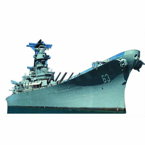 Battleship U.S.S. Missouri Cardboard Cutout