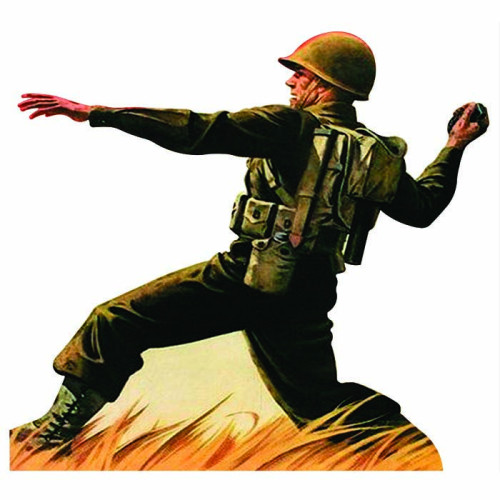 World War 2 Soldier Cardboard Cutout World War 2 Soldier Cardboard Cutout