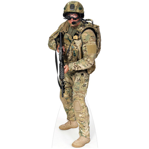 Soldier Army Cardboard Cutout
