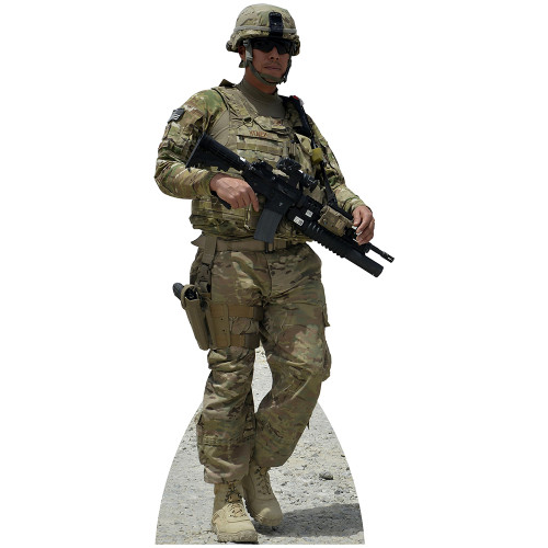 Soldier Marine Cardboard Cutout
