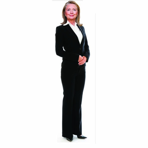 Hillary Clinton Tuxedo Suit Cardboard Cutout Hillary Clinton Tuxedo Suit Cardboard Cutout