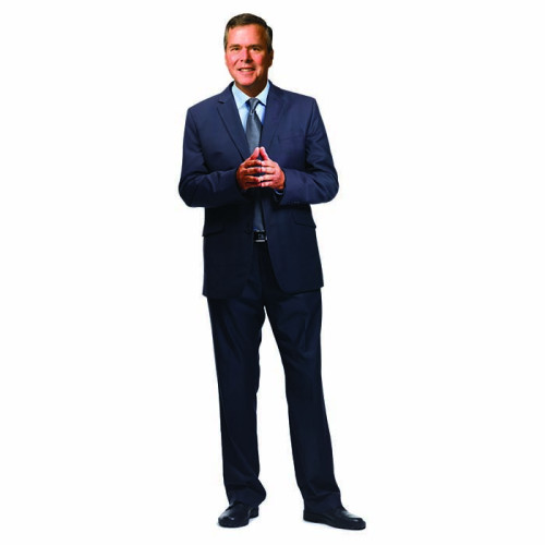 Jeb Bush Hands Together Cardboard Cutout Jeb Bush Hands Together Cardboard Cutout