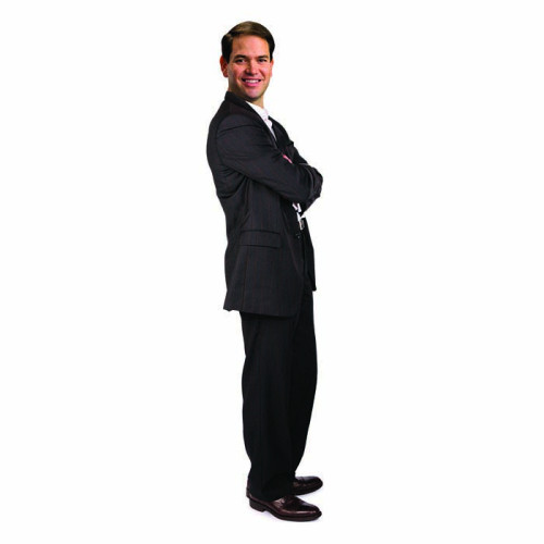 Marco Rubio Arms Folded Cardboard Cutout Marco Rubio Arms Folded Cardboard Cutout