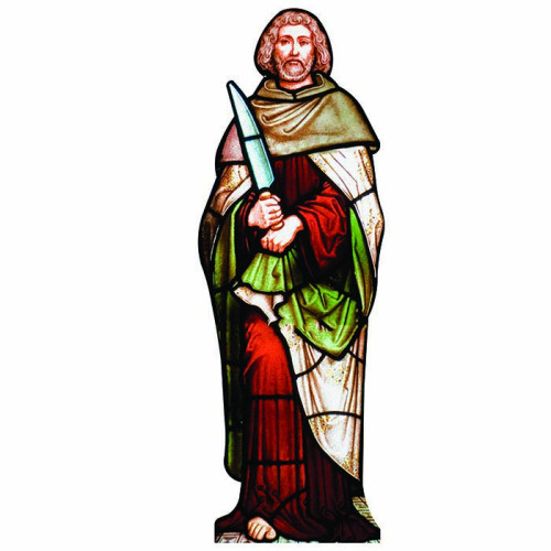 Saint Bartholomew Cardboard Cutout